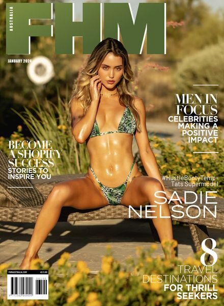 FHM Australia – January 2024 Cover