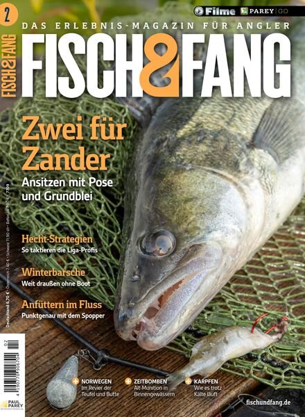 Fisch & Fang – Februar 2024 Cover