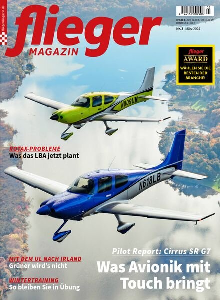Fliegermagazin – Marz 2024 Cover