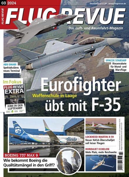 Flug Revue – Marz 2024 Cover