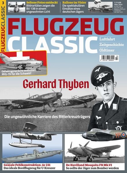 Flugzeug Classic – Marz 2024 Cover