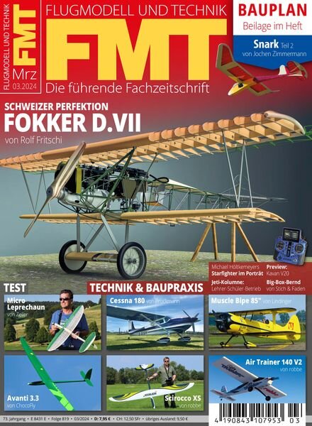 FMT Flugmodell und Technik – Marz 2024 Cover
