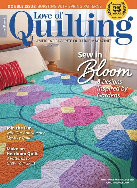 Fons & Porter’s Love of Quilting – March-April-May-June 2024 Cover