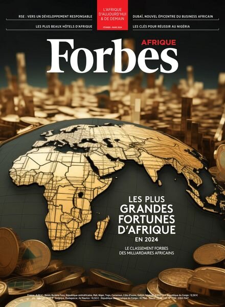 Forbes Afrique – Fevrier-Mars 2024 Cover