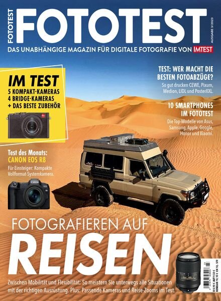 Fototest Magazin – Mai-Juni 2023 Cover