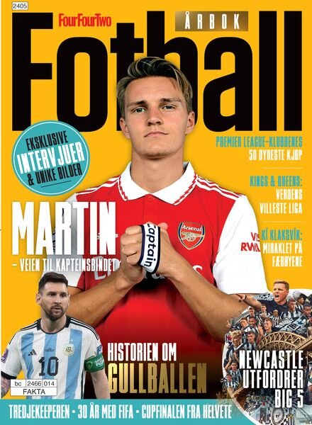 FourFourTwo Norge – Fotball arbok 2023 Cover