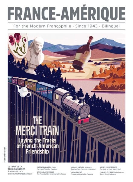 France-Amerique – February 2024 Cover