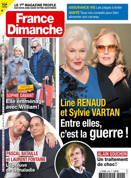 France Dimanche – 16 Fevrier 2024 Cover
