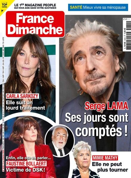 France Dimanche – 2 Fevrier 2024 Cover