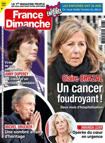 France Dimanche – 23 Fevrier 2024 Cover