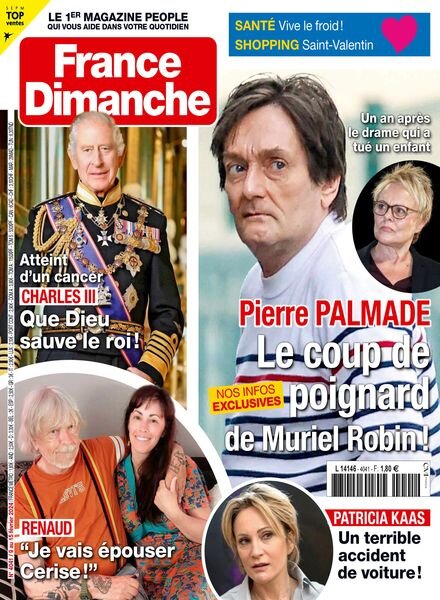 France Dimanche – 9 Fevrier 2024 Cover