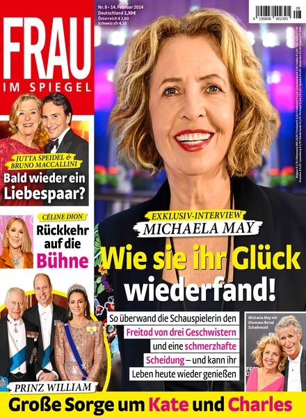 Frau im Spiegel – 14 Februar 2024 Cover
