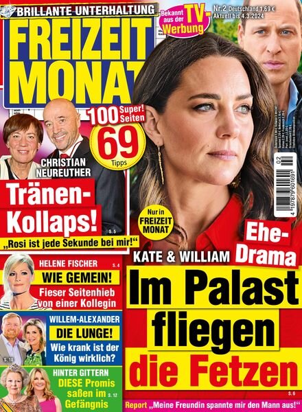 Freizeit Monat – Februar 2024 Cover