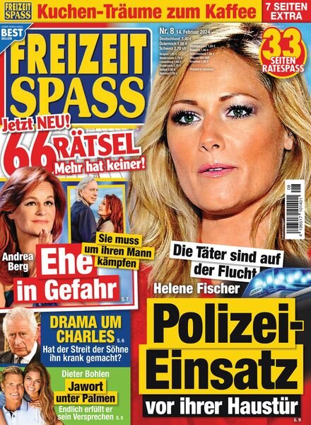 Freizeit Spass – 14 Februar 2024 Cover