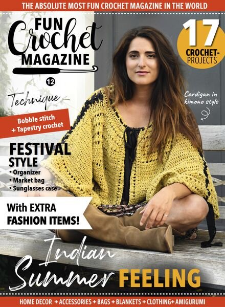 Fun Crochet Magazine – Issue 12 – 1 February 2024 Cover