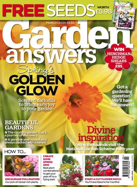 Garden Answers – March 2024 Cover