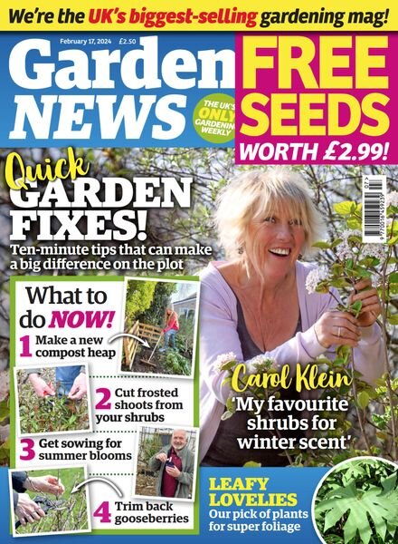 Garden News – 17 February 2024 Cover