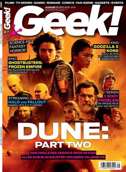Geek! Germany – Marz-April 2024 Cover