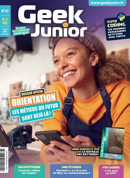 Geek Junior – Fevrier 2024 Cover