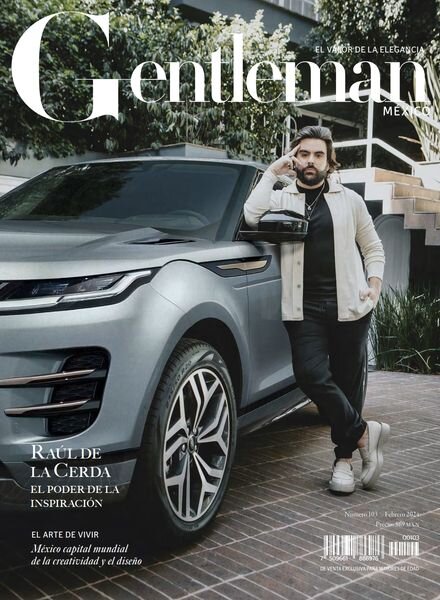Gentleman Mexico – Febrero 2024 Cover