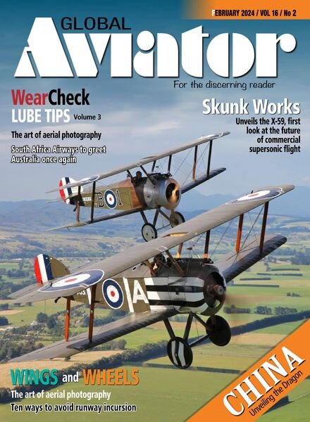 Global Aviator South Africa – February 2024 Cover