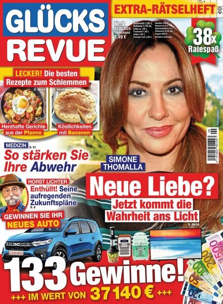 Glucks Revue – 21 Februar 2024 Cover