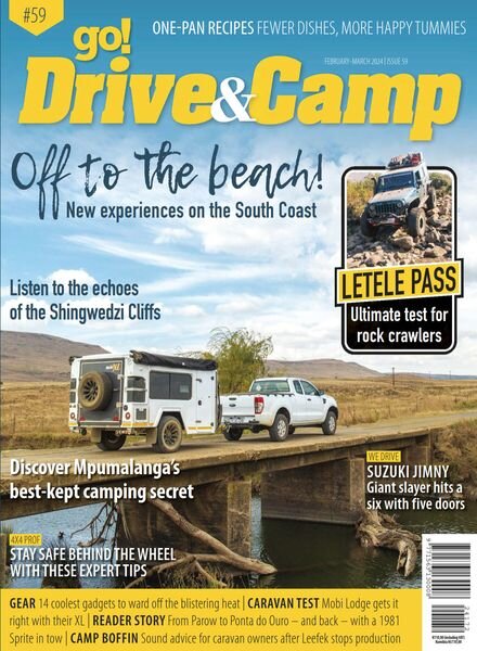 Go! Drive & Camp – February-March 2024 Cover