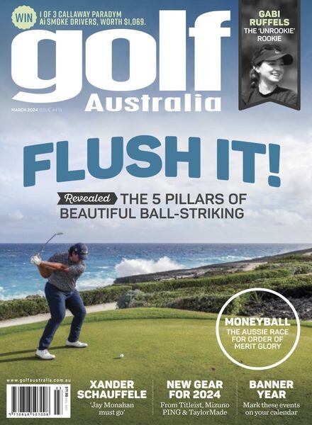 Golf Australia – Issue 418 – March 2024 Cover