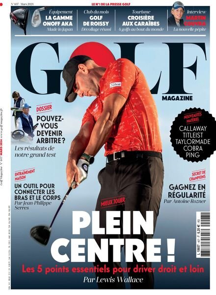 Golf Magazine France – Mars 2024 Cover