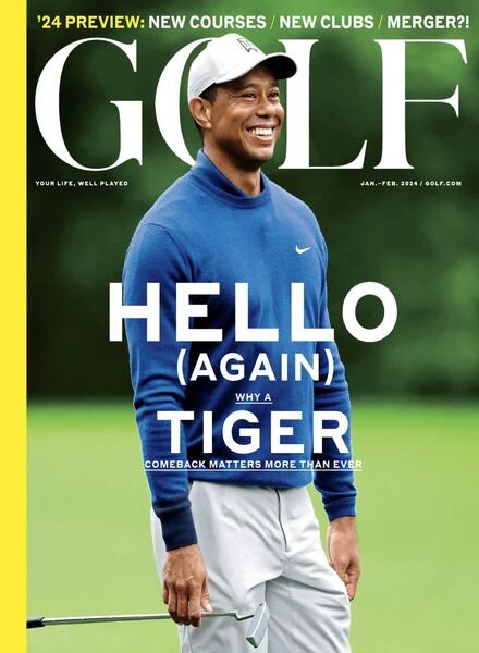 Golf Magazine USA – January-February 2024 Cover
