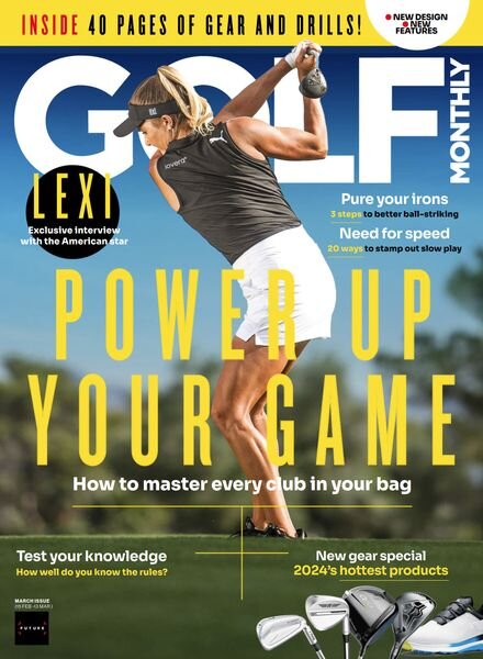 Golf Monthly UK – March 2024 Cover