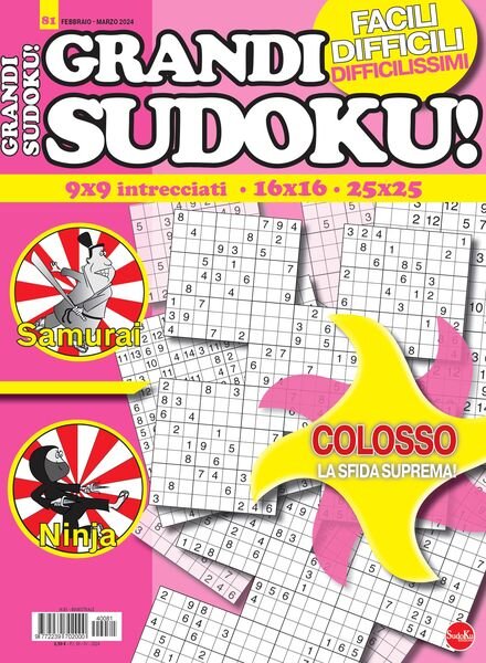 Grandi Sudoku – Febbraio-Marzo 2024 Cover