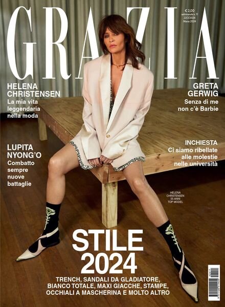 Grazia Italia – 22 Febbraio 2024 Cover