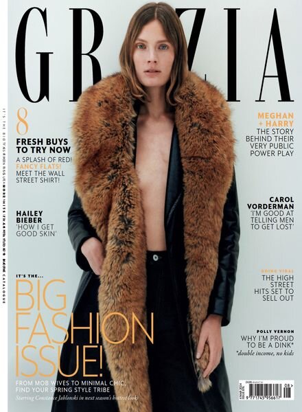 Grazia UK – Issue 876 – 4 March 2024 Cover