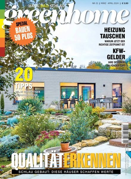 Greenhome – Marz-April 2024 Cover