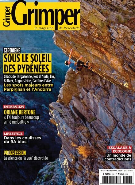 Grimper – Mars-Avril 2024 Cover