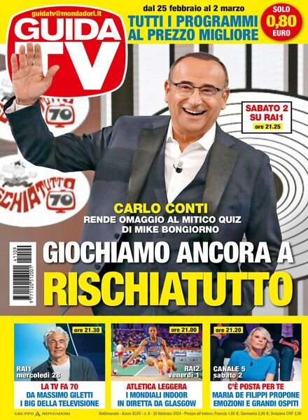 GuidaTV – 20 Febbraio 2024 Cover