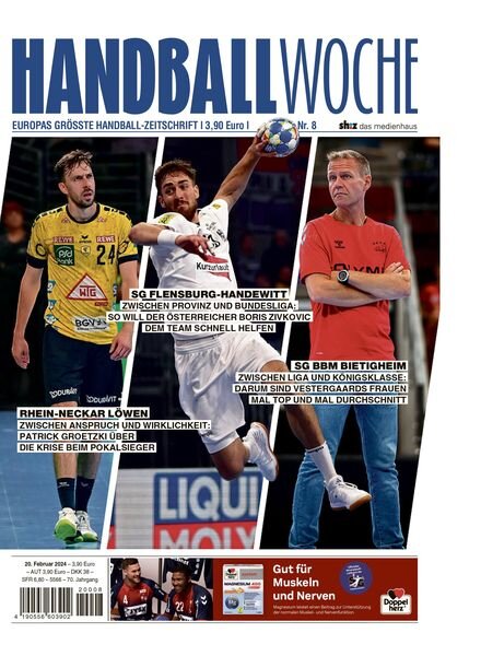 Handballwoche – 20 Februar 2024 Cover