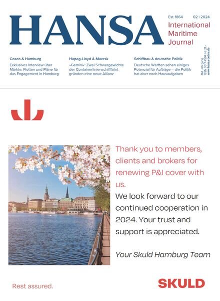 Hansa – Nr 2 2024 Cover