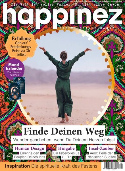Happinez Germany – Marz 2024 Cover