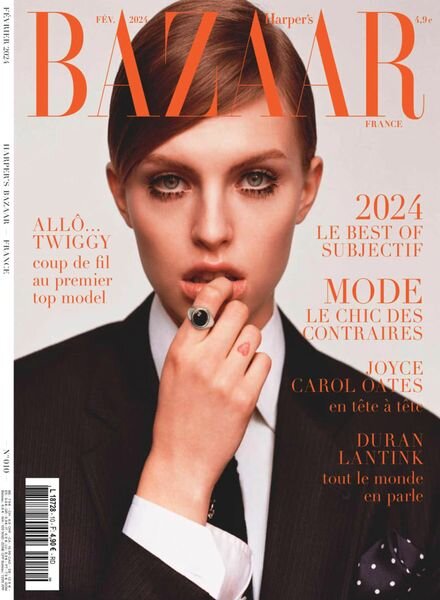 Harper’s Bazaar France – Fevrier 2024 Cover
