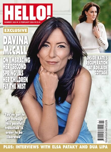 Hello! Magazine UK – Issue 1826 – 12 February 2024 Cover