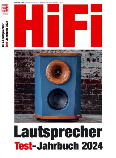 HiFi-Lautsprecher Test-Jahrbuch – Januar 2024 Cover