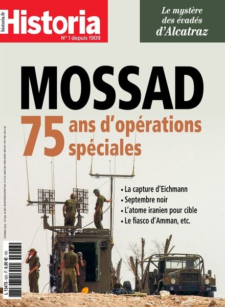Historia Magazine – Fevrier 2024 Cover