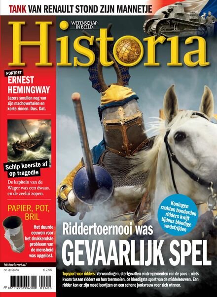 Historia Netherlands – Maart 2024 Cover