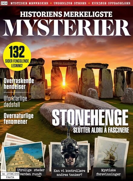 Historiens uloste mysterier – Januar 2024 Cover