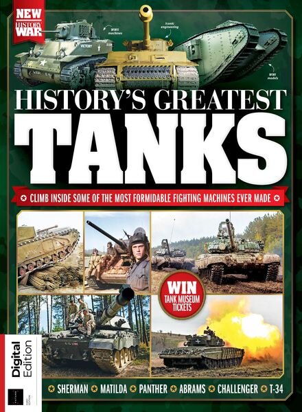History of War – History’s Greatest Tanks – 1st Edition 2023 Cover