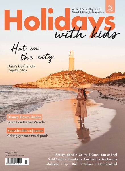 Holidays with Kids – Issue 74 – February 2024 Cover
