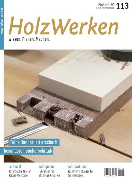 HolzWerken – Marz-April 2024 Cover