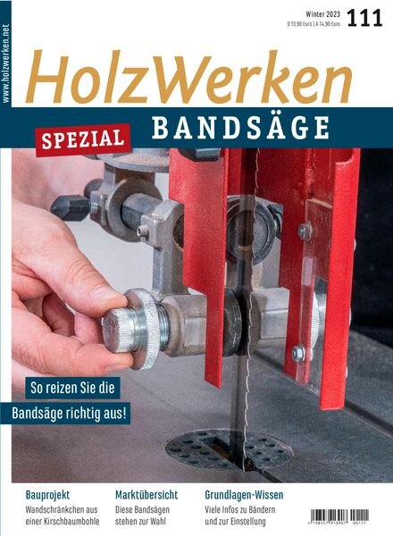 HolzWerken – Spezial Winter 2023 Cover